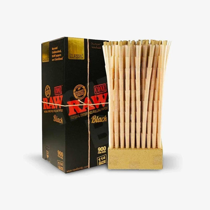 RAW Conos - Caja de 900 Conos (Tamaño 1¼)