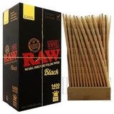 RAW Black Conos King Size Caja de 1400 pz Vuelo 420 Smoke Shop Monterrey Mexico