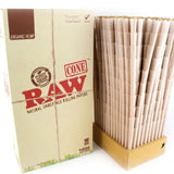 RAW Organic Hemp Conos King Size Caja de 1400 pz Vuelo 420 Smoke Shop