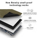 Tecnología a prueba de olores del Estuche o neceser a prueba de olor para viajar del Stowaway de Revelry Supply