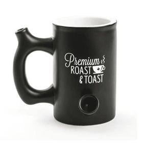 Roast & Toast Premium Pipa Cannabis Taza Café Vuelo 420 Smoke Shop Mexico Monterrey