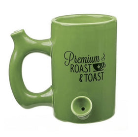 Roast & Toast Premium Pipa Cannabis Taza Café Vuelo 420 Smoke Shop Mexico Monterrey