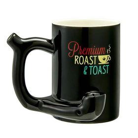 Roast & Toast Premium Pipa Taza Cafe Rasta Grande Vuelo 420 Smoke Shop Monterrey Mexico