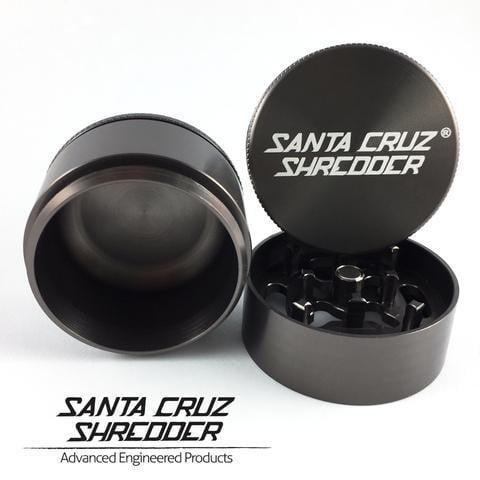Santa Cruz Shredder Grinder Molinillo Chico 3 piezas Gris Vuelo 420 Smoke Shop Mexico Monterrey