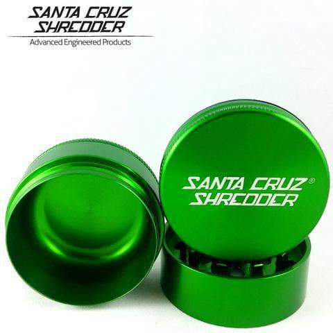 Santa Cruz Shredder Grinder Mediano 3 piezas Verde Vuelo 420 Smoke Shop Mexico Monterrey