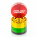 Santa Cruz Shredder Grinder Molinillo Rasta 4 piezas Vuelo 420 Smoke Shop Mexico Monterrey