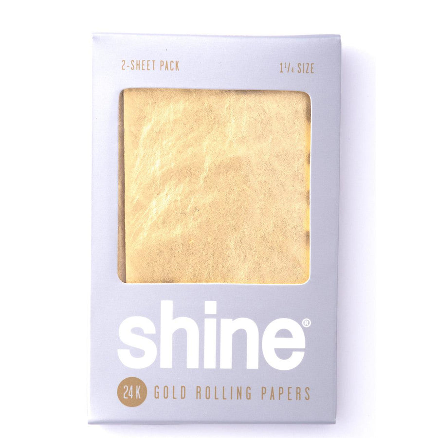 Shine - Oro 24K Papeles para Cigarro (Tamaño 1¼)-Shine-Vuelo 420 Shop