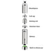 El Yocan Evolve Plus es un vaporizador para wax o extracto de cannabis (Compatible con cartuchos de Rosca 510)