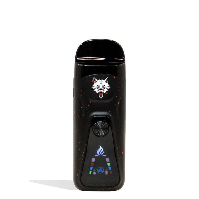 Yocan Wulf Flex vaporizador para hierbas secas y wax en color negro con rojo