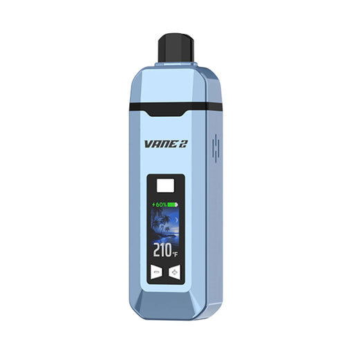 El Yocan Vane 2 en azul es un vaporizador para hierbas secas (cannabis) 