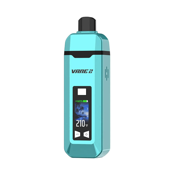 El Yocan Vane 2 en verde es un vaporizador para hierbas secas (cannabis) 