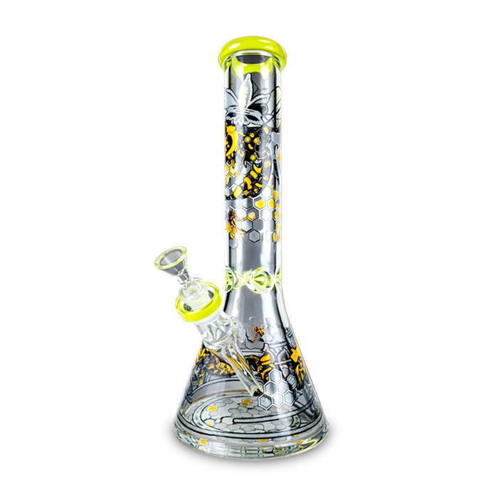 aLeaf The Dreamer - 14" Bong Beaker de Diseñador con Arte Full-Body (35.5 cm)