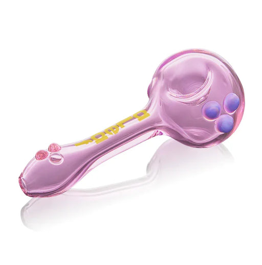Pipa aLeaf Big Bold Spoon 5" de Vidrio – Rosa – Vuelo 420 Smoke Shop México