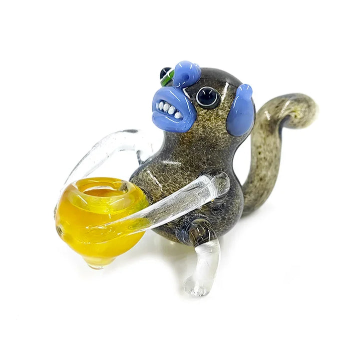 Pipa Happy Monkey 7" de Vidrio – Vuelo 420 Smoke Shop México