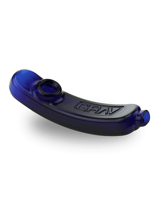 Pipa Grav Labs Rocker Steamroller 5.5" de Vidrio – Azul – Vuelo 420 Smoke Shop México