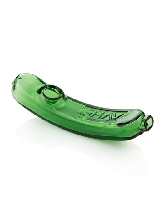 Pipa Grav Labs Rocker Steamroller 5.5" de Vidrio – Verde – Vuelo 420 Smoke Shop México