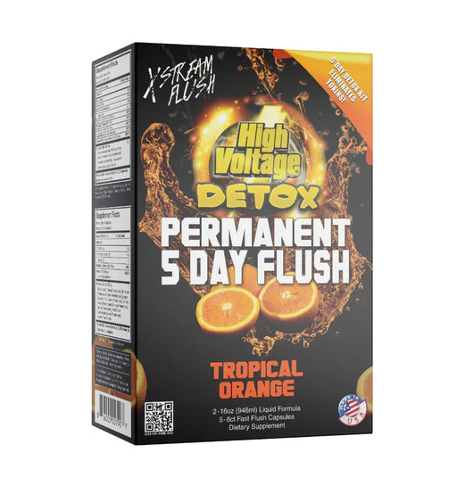 Jugo Detox High Voltage 5 Días 946 ml – Naranja Tropical – Vuelo 420 Smoke Shop México