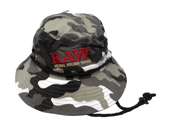 Gorras y Sombreros RAW – Sombrero Smokerman's Camo – M – Vuelo 420 Smoke Shop México