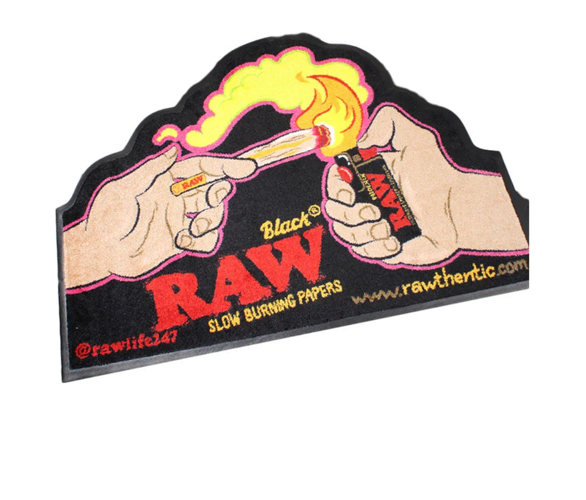 Tapete RAW Black Lit Mat – Vuelo 420 Smoke Shop México
