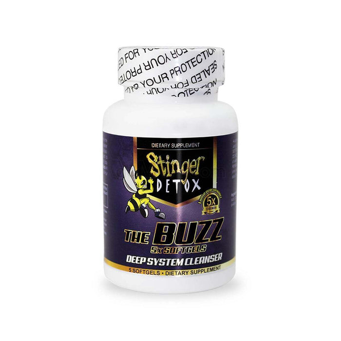 Cápsulas Detox Stinger The Buzz 5X (4 pz) – Vuelo 420 Smoke Shop México