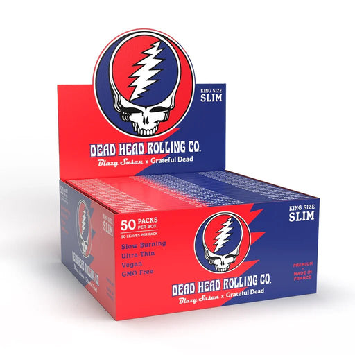 Papeles Blazy Susan x Grateful Dead – King Size Slim – Vuelo 420 Smoke Shop México