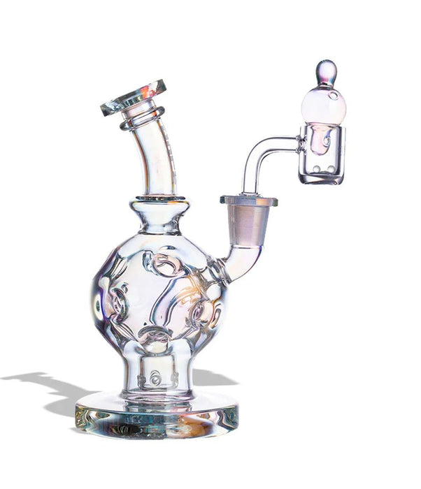 Rig Wulf 14mm con Banger para Wax – Atom – Arcoíris – Vuelo 420 Smoke Shop México